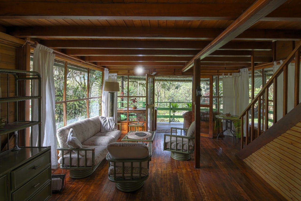 Accommodation and natural surroundings at Mindo Eco Chalet